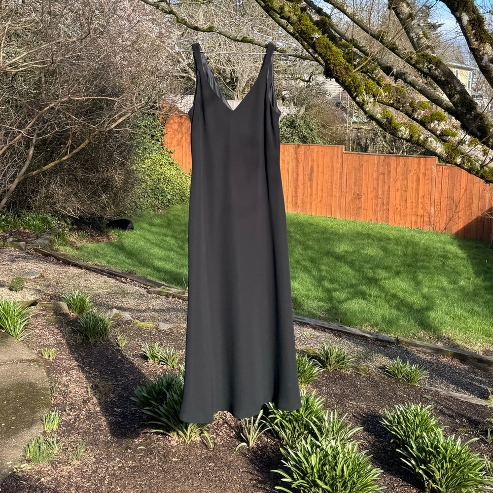 Jones New York Black Backless Dress